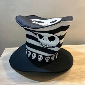 2006 Disney World Nightmare Before Christmas JACK SKELLINGTON FOAM TOP HAT Adult